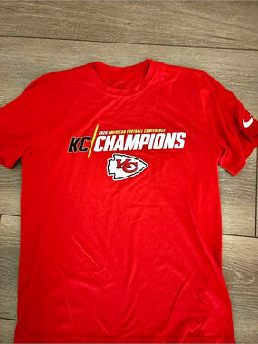 Nike Kansas City Chiefs 2020 American Football Conference Champions T-Shirt AFC